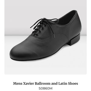 Men's Black Bloch Xavier Ballroom Dance Shoes size 9